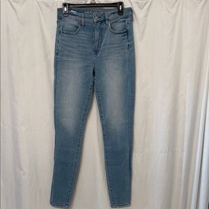 American Eagle Outfitters Women's Light Blue Jeggings